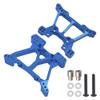 ShareGoo Aluminum Front & Rear Shock Tower Shock Mounts Replacement of Part 6838 6839 Compatible with 1/10 Traxxas Slash 4x4 4WD RC Car (Blue) view 2
