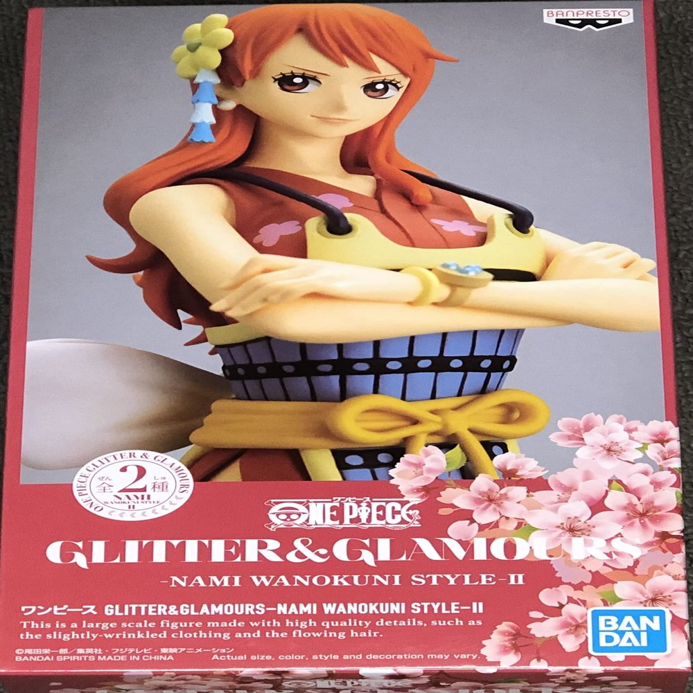 Banpresto - One Piece Glitter & Glamours - Nami Wanokuni II Version A Statue