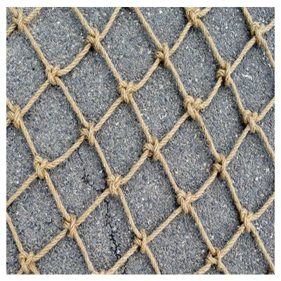 Rope Net Hemp Grid Decor Birds Climb Net Child Swing Safety Net Playground Fence Heavy Duty Cargo Net Indoor Ceiling Wall Thick Rope Net (Size : 1 * 4m(3 * 13ft))