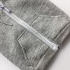 DYNWAVE 1/6 Male Clothes Hoodie Hooded Outfit for 12'' BBI DID Action Figure, Gray view 3