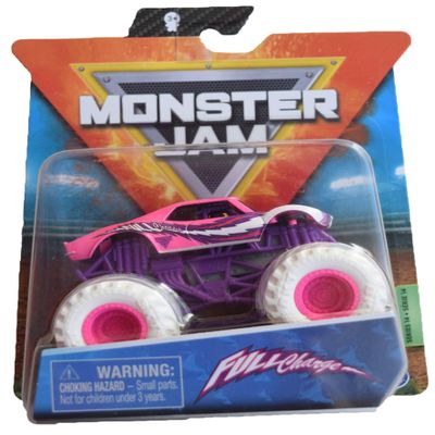 Die Cast Monster Jam Full Charge - Series 14 - 1:64 Scale Monster Truck Toy Truck for Children Aged 3-12 (Boys, Girls, Unisex)
