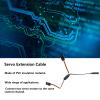 10Pcs YCables Servo Extension Cord Cable Male to Female PVC Insulating Flexible Servo Extension Lead Wire Cable for Steer view 4