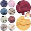 10PCS Corduroy Headband Hair Bows Baby Girl Soft Nylon Band Accessories Newborn Infant Kid Boho Chic Style Bundled Love, One Size view 4