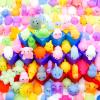LENYOQIN 100 Pcs Kawaii Squishies, Mochi Squishy Toys for Kids Party Favors, Mini Sensory Stress Relief Toys, Goodie Bags Novelty Toy, Classroom Prizes, Birthday Gift, Fidget Toys, Random view 1