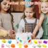 LENYOQIN 100 Pcs Kawaii Squishies, Mochi Squishy Toys for Kids Party Favors, Mini Sensory Stress Relief Toys, Goodie Bags Novelty Toy, Classroom Prizes, Birthday Gift, Fidget Toys, Random view 4