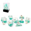 Bescon Swimming WhiteDuck RPG Dice Set of 7, Novelty White Duck Polyhedral Game Dice Set view 4