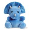 Aurora, hangtag, 33616, Palm Pals Tank Triceratops Dinosaur, 5In, Soft Toy, Blue view 1