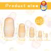 Chalyna 2 Sets Unpainted Nesting Dolls Blank Russian Nesting Dolls Personalize Create Your Own Easter Russian Doll Wooden Matryoshka DIY Kit for Kids view 2
