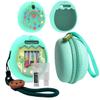 JCHPINE Hard Carrying Case and Silicone Cover Compatible with Tamagotchi Pix Interactive Virtual Pet Game Machine, Screen Film Protector for Tamagotchi Pix Accessories (Green) view 1