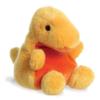 Aurora, 33618, Palm Pals Thunder Bronto Dinosaur, 5In, Soft Toy, Yellow view 1