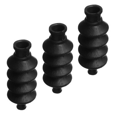 Heyiarbeit 32mm RC Boat Waterproof Push Rod Rubber Seal Bellow for RC Boat 6Pcs
