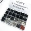1000pcs Universal RC Screw Kit Screws Assortment Set, Hardware Fasteners for Traxxas Axial Redcat HPI Arrma SCX10 Losi 1/8 1/10 1/12 1/16 Scale RC Cars Trucks Crawler (1000pcs RC Screws) view 4