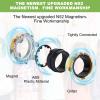 12Pcs Magnetic Rings Fidget Spinner Toys Set, ADHD Stress Relief Fingers Magnet Rings, Graffiti Camo Magical Fidget Toys Pack for Training Relieves Autism Anxiety, Great Gift for Adults Teens Kids view 3