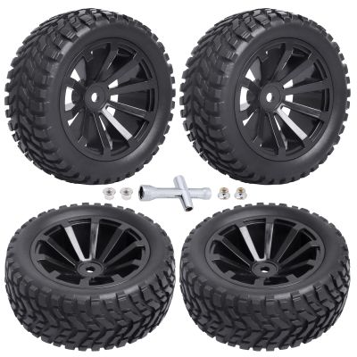 FriHobby 1/10 RC Touring Wheels and Tires 12mm Hex for Traxxas 4Tec 2.0 Tamiya TT02 1/14 Wltoys 144001 1/16 Traxxas Slash 1/18 Latrax Teton Redcat HPI HSP Brushless 2S 3S RC On-Road Tyres, Non-Glued