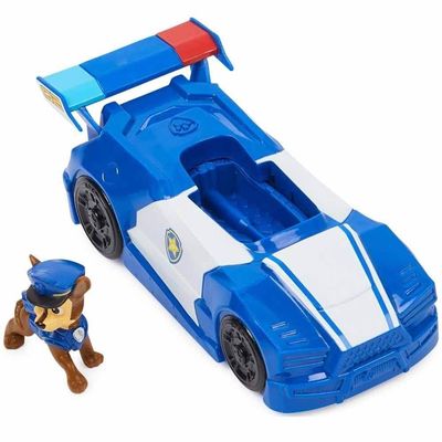 Paw Patrol Chase Mini Movie Vehicle Set 2 in 1 Car & Motorcycle Plus Chase Character