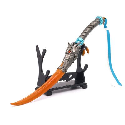 Superbuybox NARAKA: BLADEPOINT Spear Musket Dagger Halberd Action Figures Game Collection Metal Toys Game Collection Party Supplies Desk Decoration Backpack Pendant Gift (Reddened Bones Dagger)