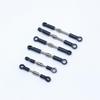 KingVal Replacement Servo Pull Rod Short and Long Pull Rod Tie Link Rods Set Compatible with Wltoys 144001 144002 124019 124018 124017 124016 RC Car Spare Parts view 1