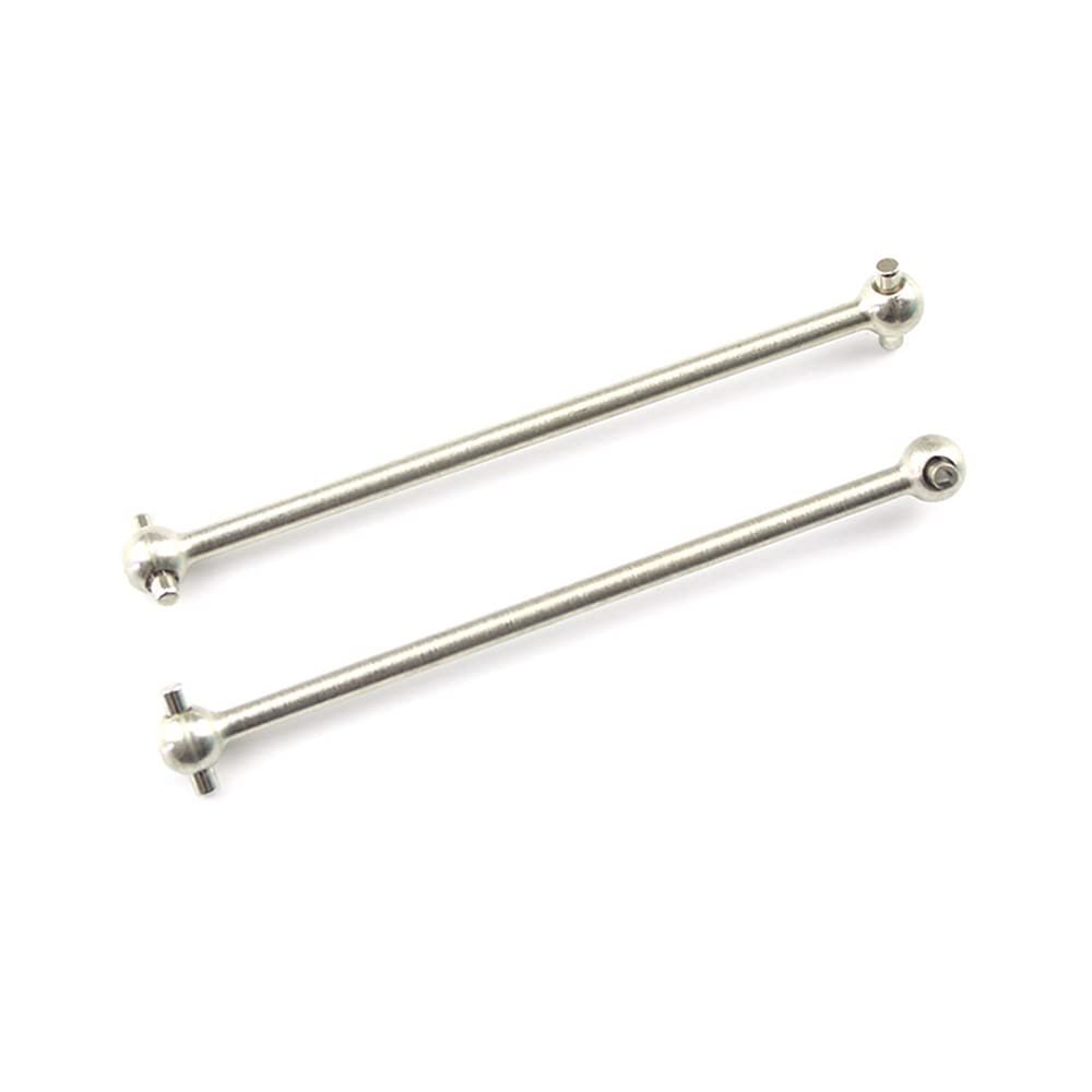 KingVal Replacement 2PCS Metal Drive Shaft RC Spare Parts Compatible with Wltoys 144001 144002 124018 124019 124017 124016 RC Car