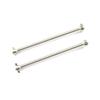 KingVal Replacement 2PCS Metal Drive Shaft RC Spare Parts Compatible with Wltoys 144001 144002 124018 124019 124017 124016 RC Car view 1