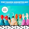 BigMouth Inc Tiny Hands Gag Gifts Baby Hands on a Stick - Fake Small Hands for Costumes and Pranks - Funny Stick Puppets - Party Assortment Set of 4 view 2