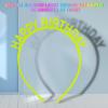 ZIRICHER 6PCS Happy Birthday Headbands, Luminous Birthday Crowns For Women Glow In The Dark Girls Headbands Kids Party (6 Colors Per Pack) view 4