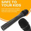 NUOBESTY Toy Microphone for Kids Plastic Fake Microphone Prop Pretend Toy for Birthday Halloween Christmas Party Favors Karaoke Fun Cosplay Costume Play view 4