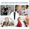 NUOBESTY Microphone for Kids, 6.4" Fake Toy Microphones for Toddler Plastic Pretend Play Mic Prop for Halloween, Christmas, Kid Karaoke Costume Cosplay Prop, Party Favors view 4
