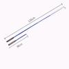 DSJUGGLING 32.8 FT Blue Celadon Dragon Ribbon Poi with Wand, 10 Meters Outdoor Flinging Fitness Blue Dance Dragon Ribbon Streamer with Adjustable Fiberglass Handstick + Carry Bag view 3