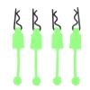 RC Car Body Clips, 4PCS Durable Secure Fastening Model Car Shell Pins 1/10 Scale Green for RC Enthusiasts, Off-Road Racing, Hobbyists, and Beginners view 1