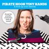 BigMouth Inc Tiny Hands Gag Gifts Baby Hands on a Stick - Fake Small Hands for Costumes and Pranks - Funny Stick Puppets - Iron Pirate Hooks view 2