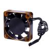 Hobbyfire Motor Cooling Fan RC Model Heatsink 16000RPM ESC Cooling Fan for RC Car Truck Buggy Crawler 1/8 1/10 Scale 540 550 Brushless Motor (Black-Gold) view 1