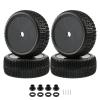 Rchobbytop 4pcs 17mm Tires and Hard Dish Wheels with Drive Hex Adapters for 1/8 Buggy RC Racing Car Kyosho Tamiya Redcat HPI Traxxas AE Losi TLR HSP 94762 94081 view 2