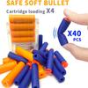 AGM MASTECH AWM Shell-Throwing Blaster Set, 40 Official Foam Darts, 12 Shells, 2 Magazines. Fun Playset for Boys Girl, Kids, and Adults (Green) view 2