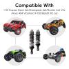 Hobbyfire Shocks Aluminum Threaded Absorber Damper Upgrades Parts Accessories for 1/10 Traxxas Slash 4x4 Rustler 4X4 VXL Stampede 4X4 Hoss 4X4 Replace 5862 (Gray) view 2