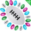 Blulu 30 Pack Mini Footballs Foam Stress Ball Bulk 2.17 for Kids Adult School Party Favor Gift Small Sports Valentines Ball Toy for First Year Down Birthday Party Homecoming Game Goodie Bag Stuffer view 2