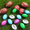 Blulu 30 Pack Mini Footballs Foam Stress Ball Bulk 2.17 for Kids Adult School Party Favor Gift Small Sports Valentines Ball Toy for First Year Down Birthday Party Homecoming Game Goodie Bag Stuffer view 4