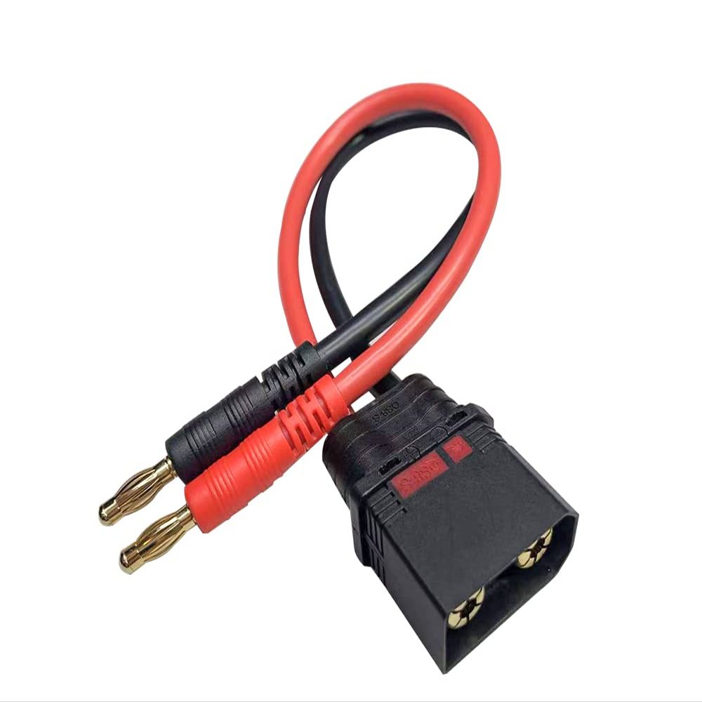 BABUVYA QS8 Charge Lead with 10AWG Silicone Wire 8inch Length Cable 1Pack