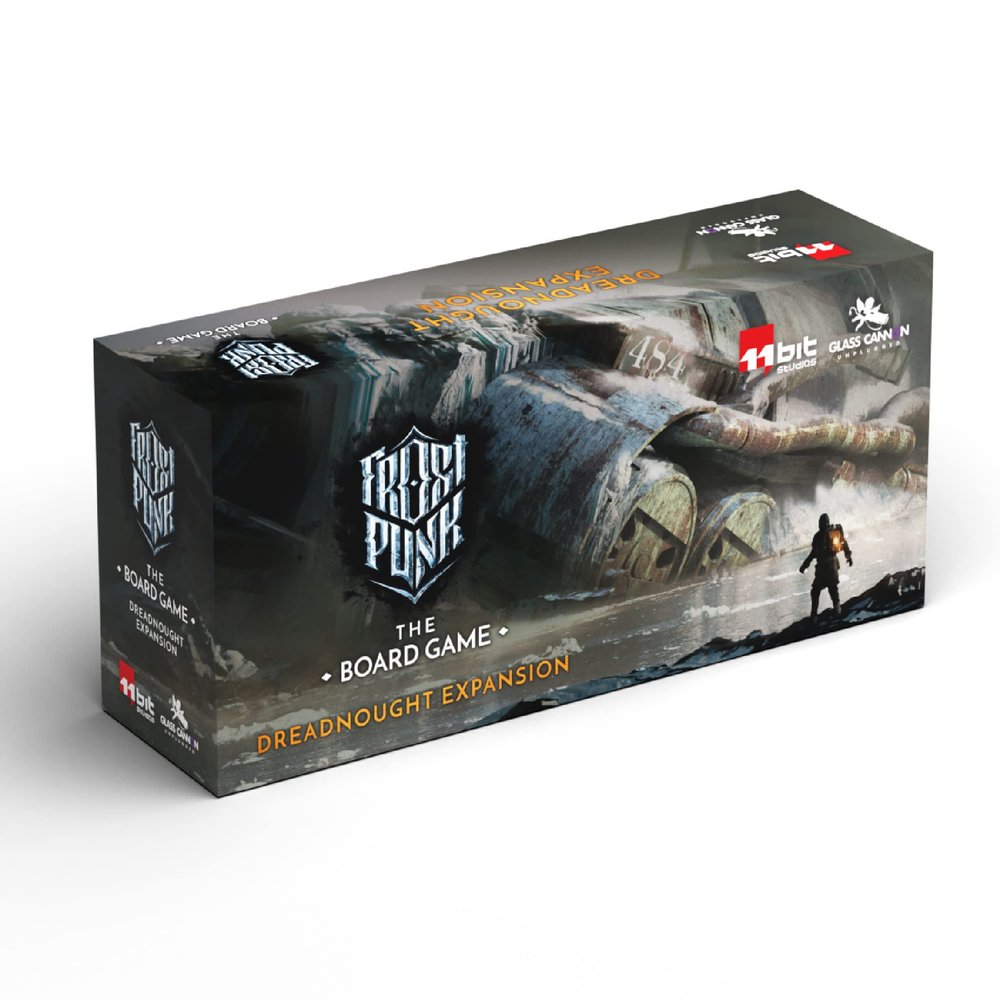 Frostpunk The Board Game Dreadnought EXPANSION - Deluxe Upgrade for Enhanced Visual Experience, Collector's Edition, Ages 16+, 1-4 Players, 120-150 Minute Playtime, Made by Rebel Studio