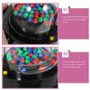 Mini Lottery Machine Game Number Picker for Party Entertainment Portable Lottery Game Machine for Restaurants Cafes Nightclubs Karaoke 4.33 X 4.21 X 4.21 in view 4
