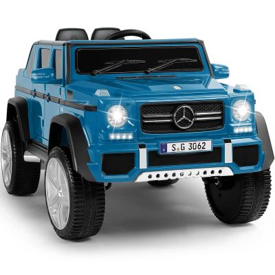 Licensed Mercedes-Benz Maybach G650S Ride On Car by OLAKIDS, 12V Kids Electric Vehicle with Remote Control 3 Speeds Wheels Suspension, Battery Powered Driving Toy with Music USB TF Horn (Navy)