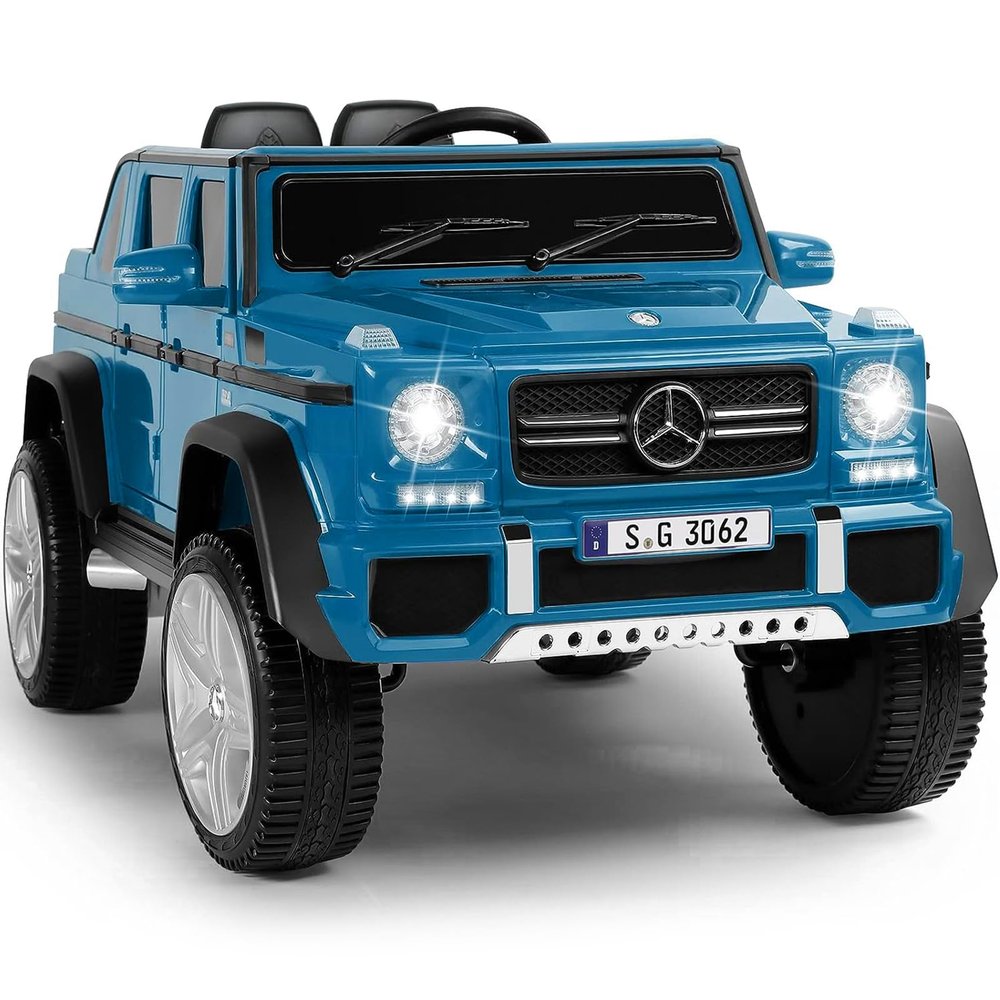 Licensed Mercedes-Benz Maybach G650S Ride On Car by OLAKIDS, 12V Kids Electric Vehicle with Remote Control 3 Speeds Wheels Suspension, Battery Powered Driving Toy with Music USB TF Horn (Navy)