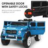 Licensed Mercedes-Benz Maybach G650S Ride On Car by OLAKIDS, 12V Kids Electric Vehicle with Remote Control 3 Speeds Wheels Suspension, Battery Powered Driving Toy with Music USB TF Horn (Navy) view 4