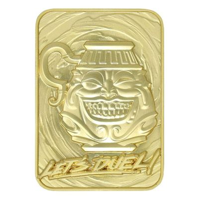 Yu-Gi-Oh! Limited Edition 24K Gold Plated Collectible - Pot of Greed