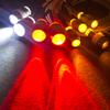 2Pack 8LED 8mm 2Red,8mm 2White & 5mm 4Yellow RC Car LED Light Headlights Taillight Lighting with JR Y Cable Compatible with Traxxas HSP Redcat RC4WD Axial HPI Kyosho Arrma 1/8 1/10 DIY RC Car Truck view 2