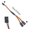 2Pack 8LED 8mm 2Red,8mm 2White & 5mm 4Yellow RC Car LED Light Headlights Taillight Lighting with JR Y Cable Compatible with Traxxas HSP Redcat RC4WD Axial HPI Kyosho Arrma 1/8 1/10 DIY RC Car Truck view 3