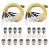 2Pack 8LED 8mm 2Red,8mm 2White & 5mm 4Yellow RC Car LED Light Headlights Taillight Lighting with JR Y Cable Compatible with Traxxas HSP Redcat RC4WD Axial HPI Kyosho Arrma 1/8 1/10 DIY RC Car Truck view 4