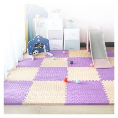 AYLYHD Colourful Playmat Jigsaw Mat Interlocking Soft Kids Baby EVA Foam Activity Play Mat Floor Tiles Indoor and Outdoor Floor Mats for Children (Color : B, Size : 60x60x2.5cm-6pcs)