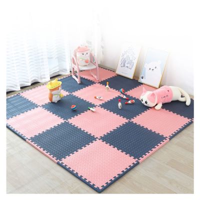 AYLYHD Colourful Playmat Jigsaw Mat Interlocking Soft Kids Baby EVA Foam Activity Play Mat Floor Tiles Indoor and Outdoor Floor Mats for Children (Color : D, Size : 60x60x2.5cm-6pcs)