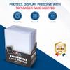 BCW 3x4 Topload Card Holder - Standard - 50ct | Rigid PVC Trading Card Protection for Baseball Cards, Football Cards, and Trading Cards Like Pokmon and MTG | Holds Cards Up to 20pts view 2