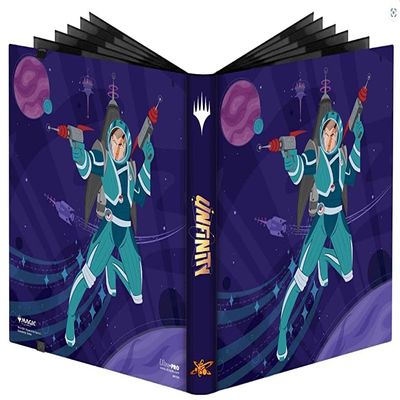 Ultra PRO - Magic: The Gathering Unfinity 12-Pocket PRO-Binder - Protect Collectible Trading Cards, Sports Cards, Side Loading Pockets, Protects and Stores up to 480 Standard Size Cards